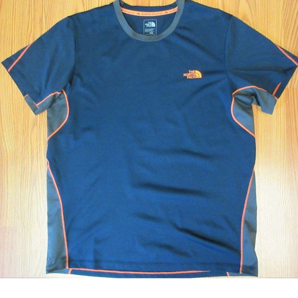 The North Face Other - THE NORTH FACE FLASHDRY T-SHIRT POLY/SPANDEX NAVY